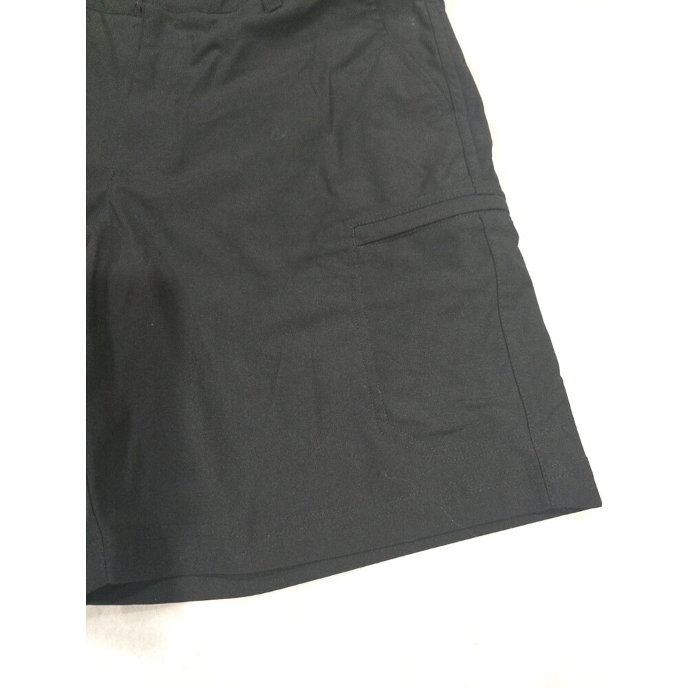 Chaps Mens Golf Shorts Size 34 Black Relaxed Fit 8" Inseam Flat Front Polyester - Picture 8 of 12